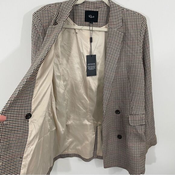 NWT Rails Jac Blazer in Cambridge Plaid Size MEDIUM - Picture 14 of 14